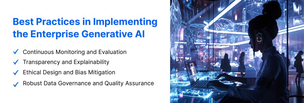 Best Practices in Implementing the Enterprise Generative AI